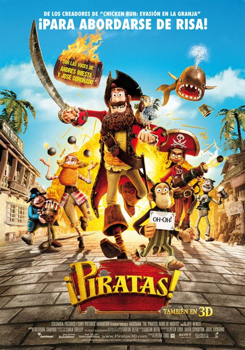 ¡Piratas! : Cartel