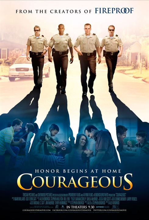 La fuerza del honor (Courageous) : Cartel