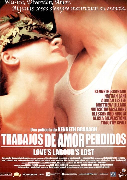 Trabajos de amor perdidos : Cartel