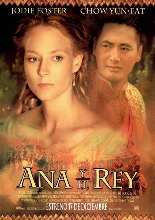 Ana y el Rey : Cartel