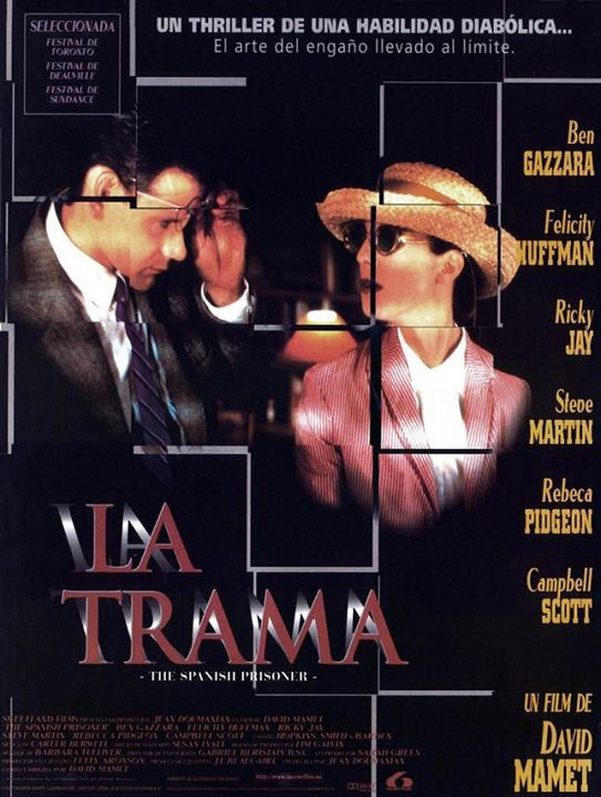 La trama (The Spanish Prisoner) : Cartel