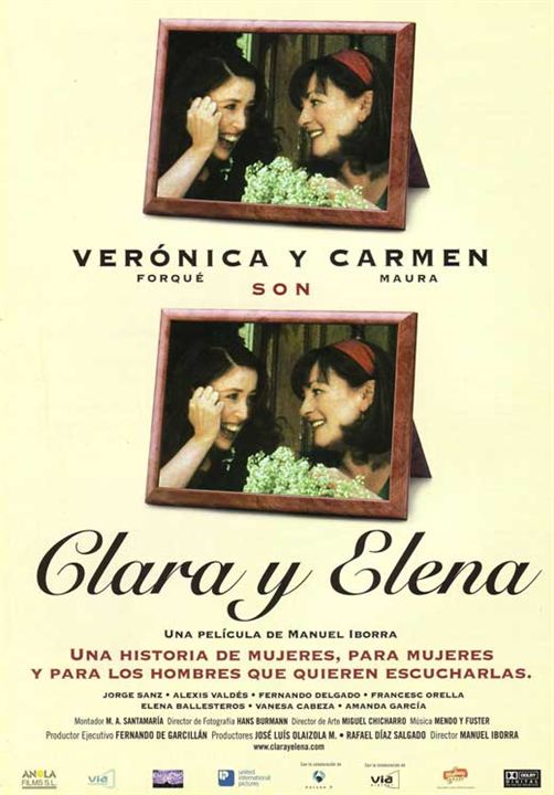 Clara y Elena : Cartel