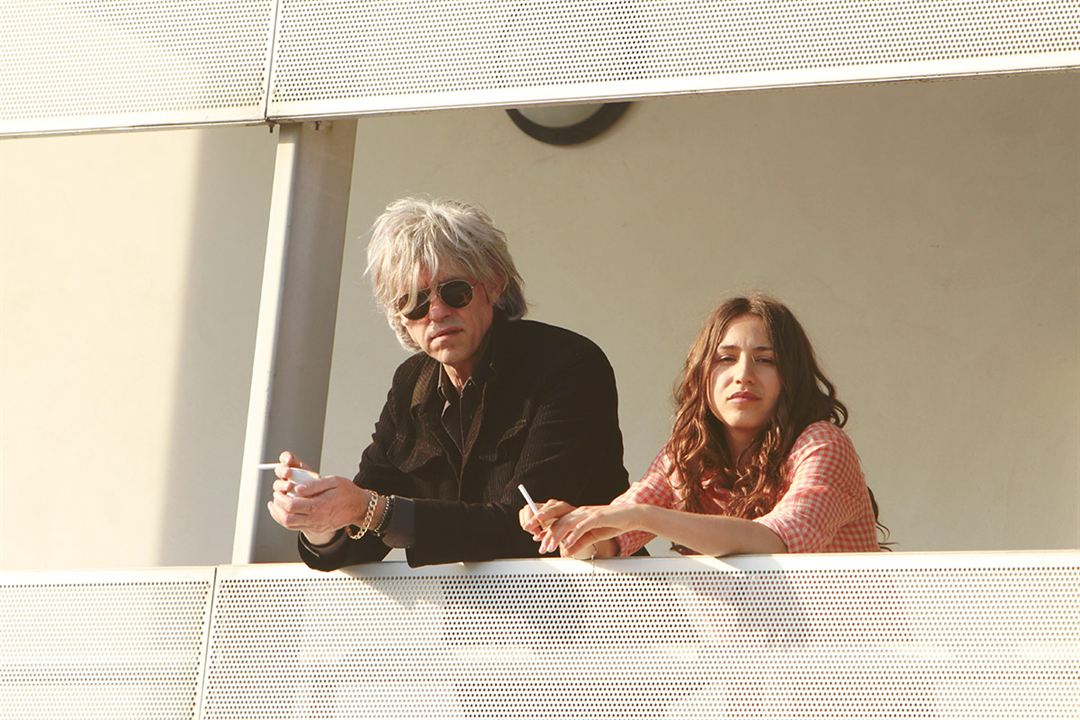 Foto Izïa Higelin, Bob Geldof