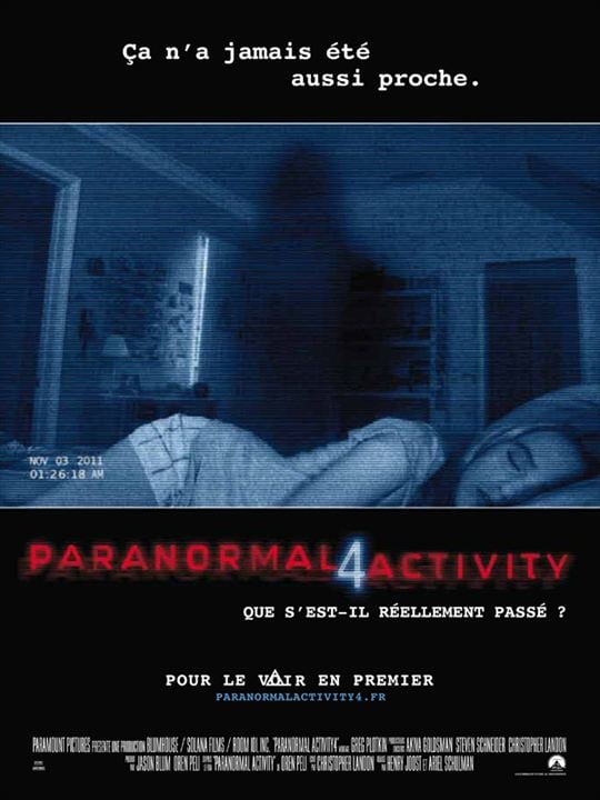 Paranormal Activity 4 : Cartel