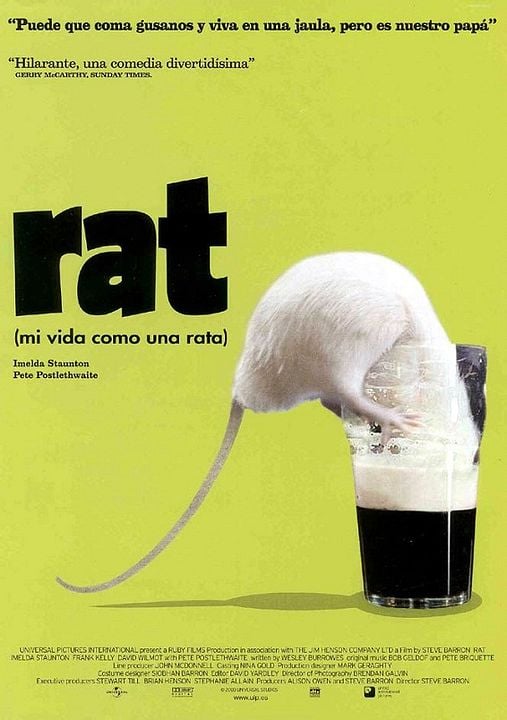 Rat (Mi vida como una rata) : Cartel