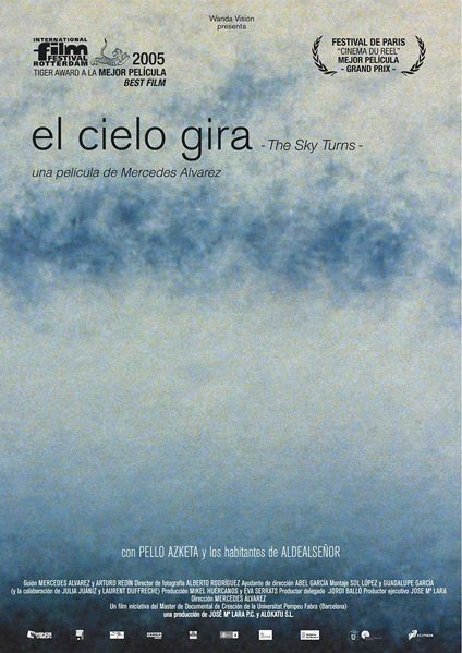 El cielo gira : Cartel