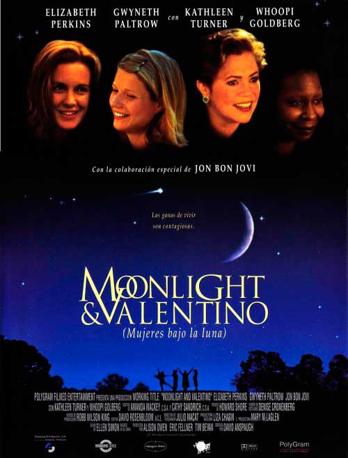 Moonlight & Valentino (Mujeres bajo la luna) : Cartel
