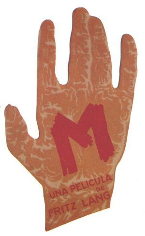 M, El vampiro de Düsseldorf : Cartel