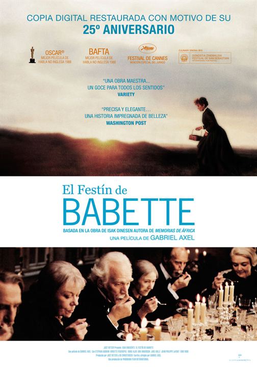 El festín de Babette : Cartel