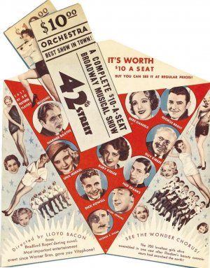 La calle 42 : Cartel