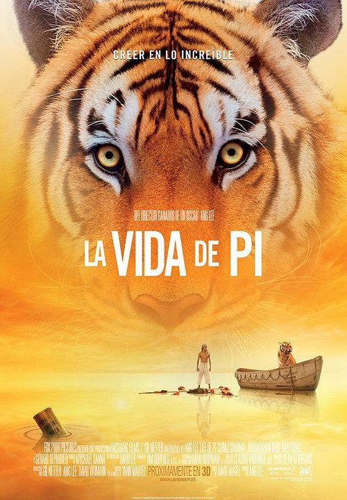 La vida de Pi : Cartel