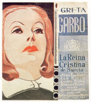 La Reina Cristina de Suecia : Cartel