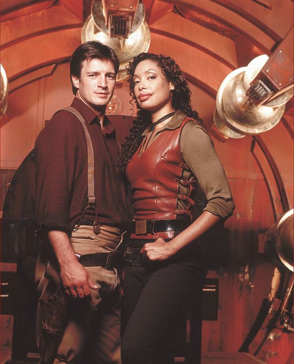 Foto Gina Torres, Nathan Fillion