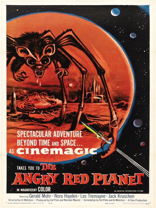 La furia del planeta rojo : Cartel