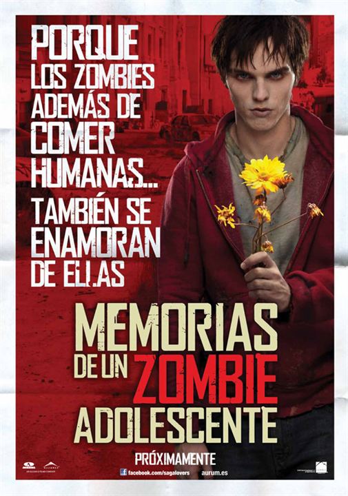 Memorias de un zombie adolescente : Cartel