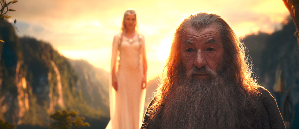 El Hobbit: Un viaje inesperado : Foto Cate Blanchett, Ian McKellen