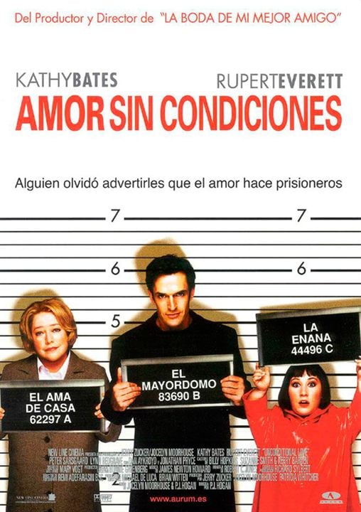 Amor sin condiciones : Cartel