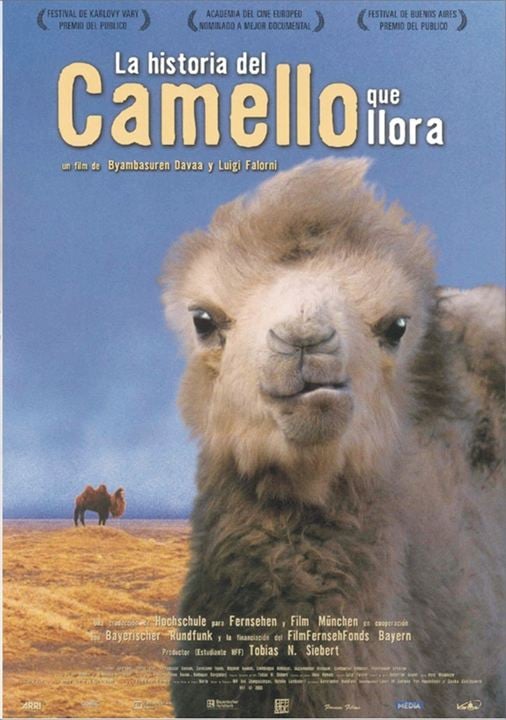 La historia del camello que llora : Cartel