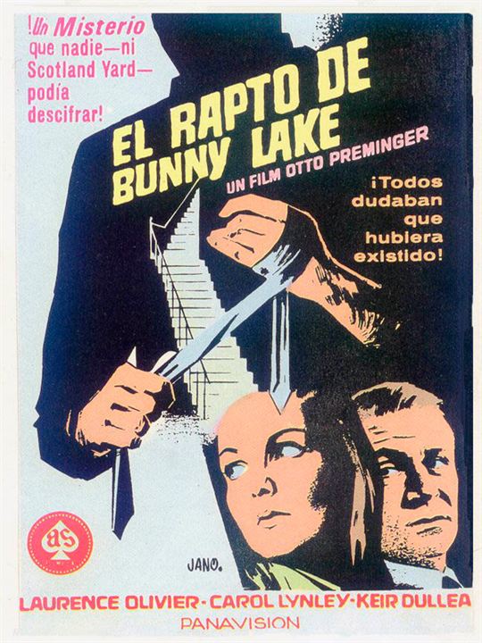 El rapto de Bunny Lake : Cartel