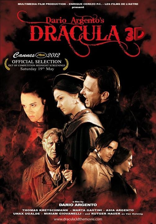 Drácula 3D : Cartel