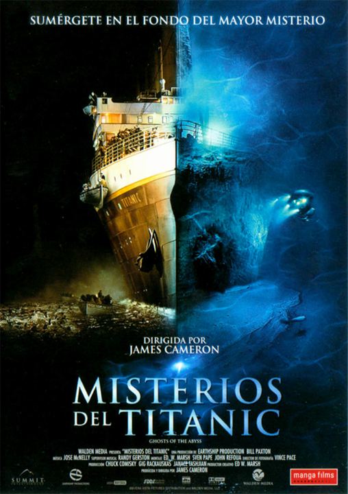 Misterios del Titanic : Cartel