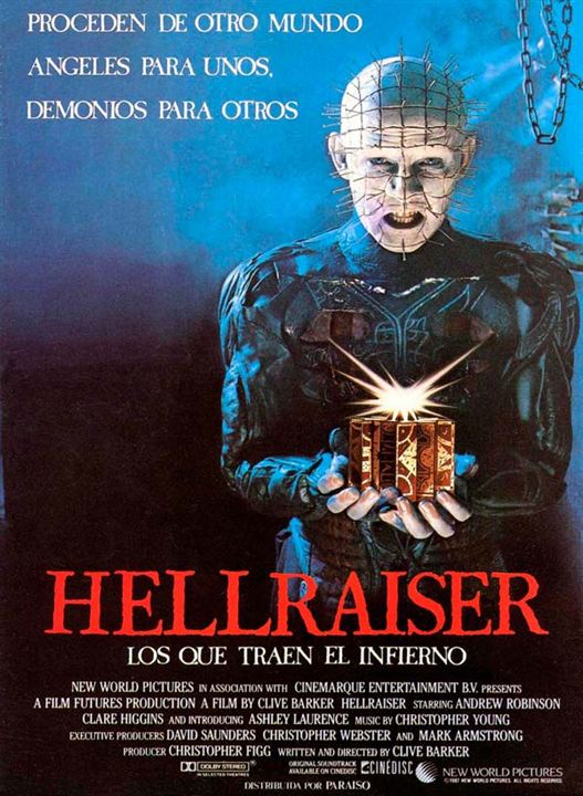 Hellraiser (Los que traen el infierno) : Cartel