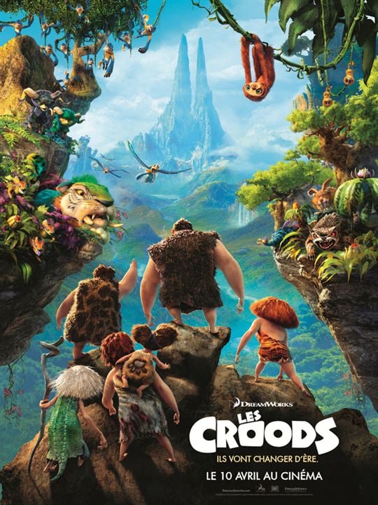 Los Croods: Una aventura prehistórica : Cartel