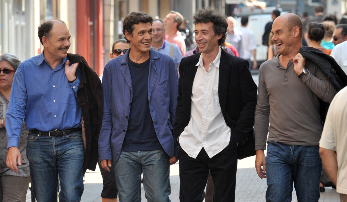 Foto Bernard Campan, Marc Lavoine, Eric Elmosnino, Jean-Pierre Darroussin