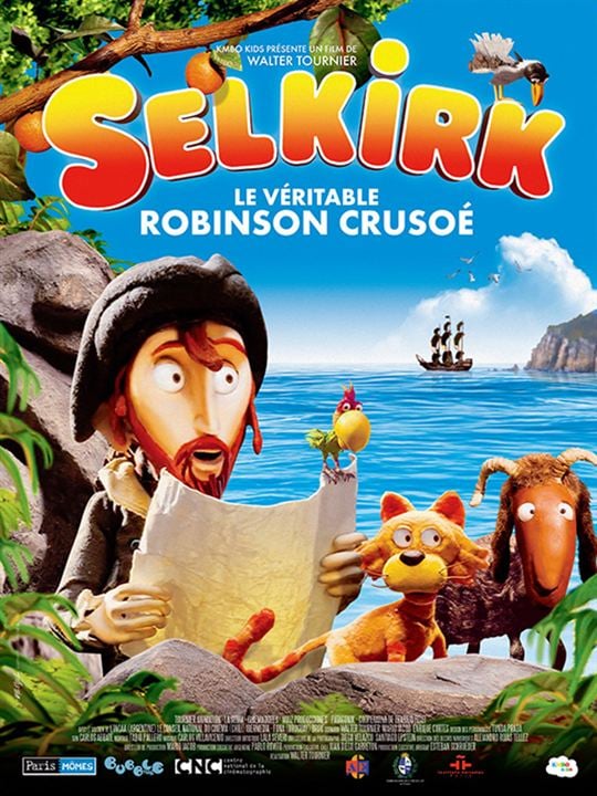 Selkirk, el Verdadero Robinson Crusoe : Cartel