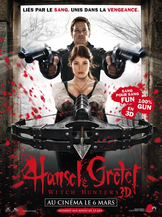 Hansel y Gretel: Cazadores de Brujas : Cartel