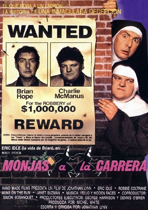 Monjas a la carrera : Cartel