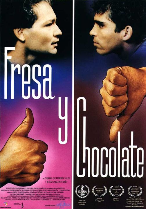 Fresa y Chocolate : Cartel