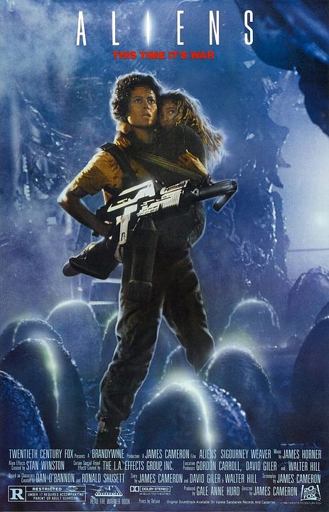 Aliens, el regreso : Cartel