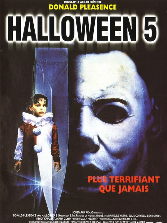 Halloween 5 - La venganza de Michael Myers : Cartel