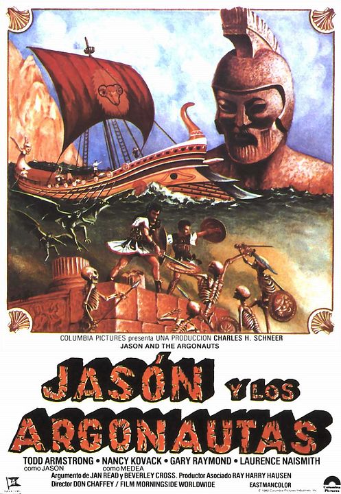 Jasón y los Argonautas : Cartel