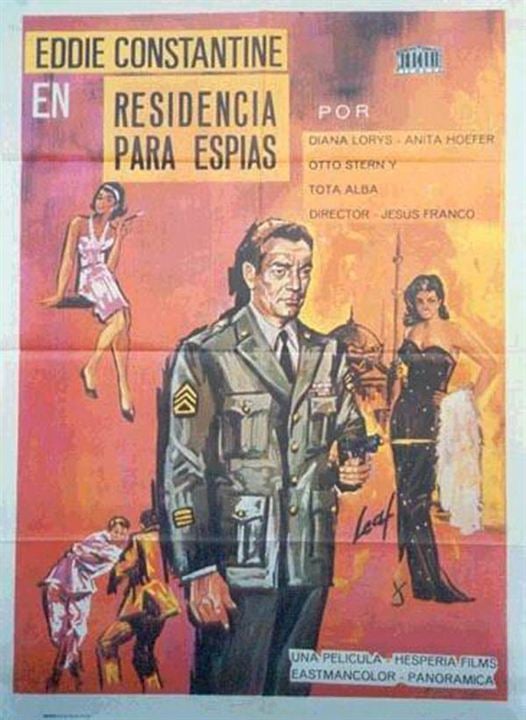 Residencia para espías : Cartel