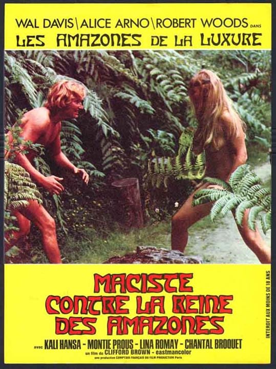 Maciste contra la reina de las amazonas : Cartel