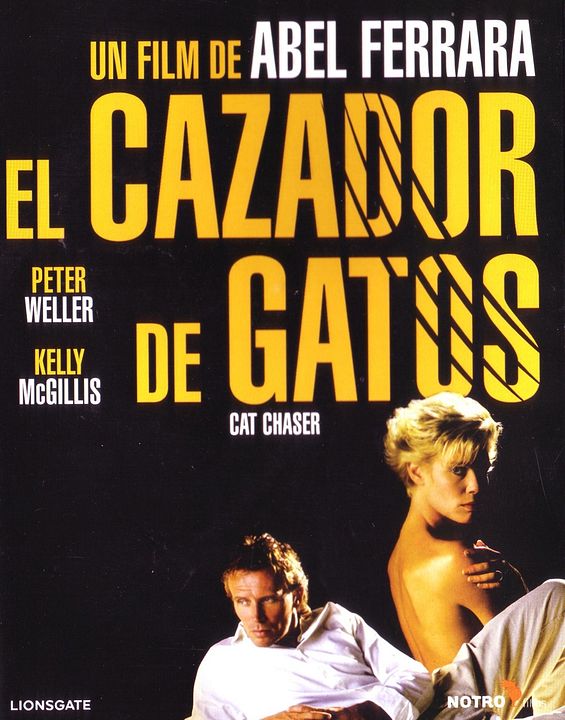 El cazador de gatos : Cartel