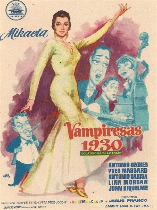 Vampiresas 1930 : Cartel