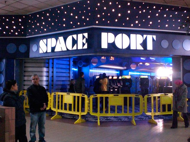 La sala de recreativos Space Port