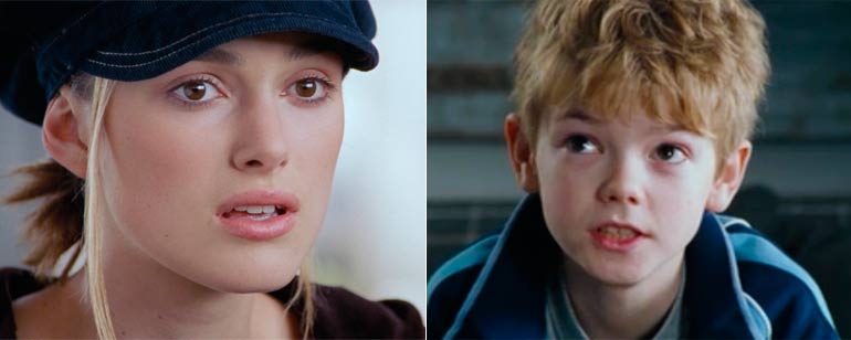 Love Actually Keira Knightley solo le saca 5 a os a Thomas