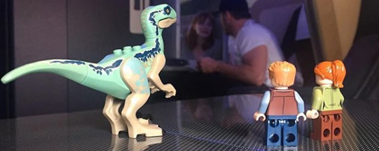 Los LEGO de 'Jurassic World: El reino caído', protagonistas de las redes de  Chris Pratt y Bayona - Noticias de cine - SensaCine.com