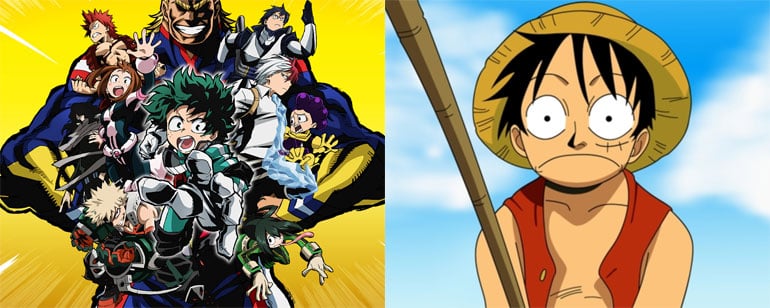Estos son los 10 héroes de anime más populares actualmente 