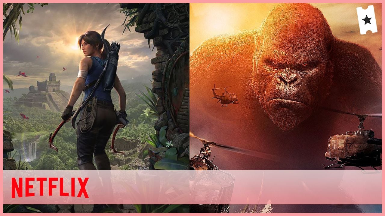 Netflix prepara séries anime de Tomb Raider e Kong: Skull Island