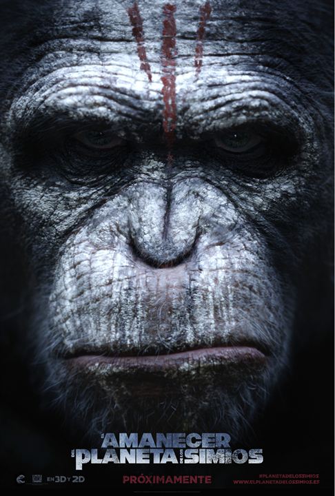 El amanecer del planeta de los simios : Cartel
