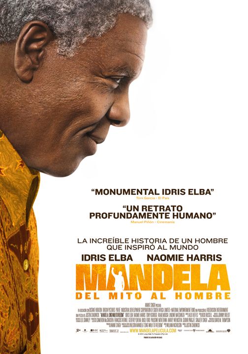 Mandela: Del mito al hombre : Cartel