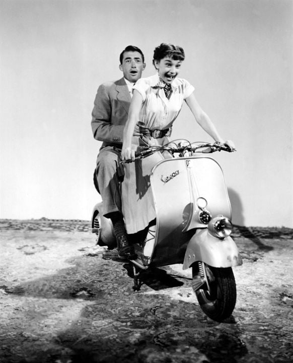 Vacaciones en Roma : Foto Gregory Peck, Audrey Hepburn