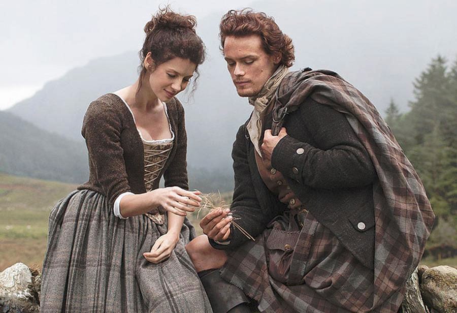 Outlander : Foto Sam Heughan, Caitriona Balfe