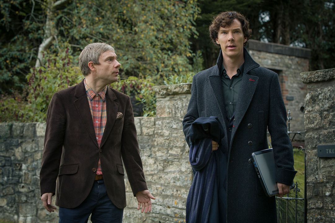 Sherlock : Foto Benedict Cumberbatch, Martin Freeman