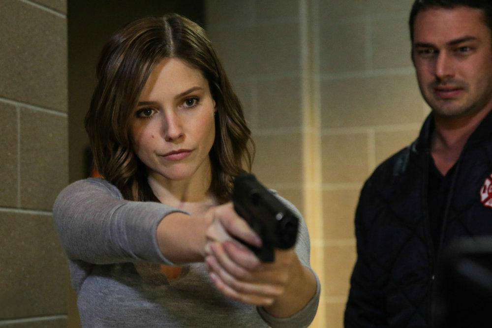 Chicago Fire : Foto Sophia Bush, Taylor Kinney